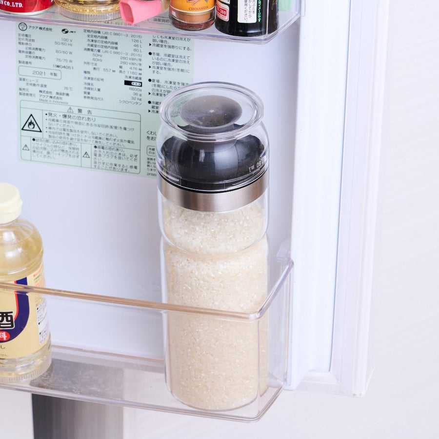 Rice storage bottle