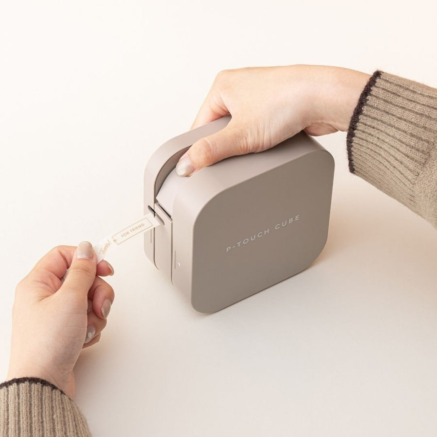 P-touch Cube, a label printer for smartphones
