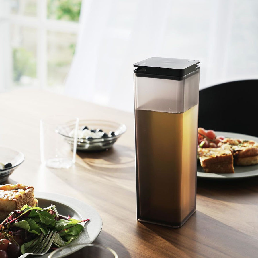 Tower Double-Filled Water Bottle with Splash-Proof Filter