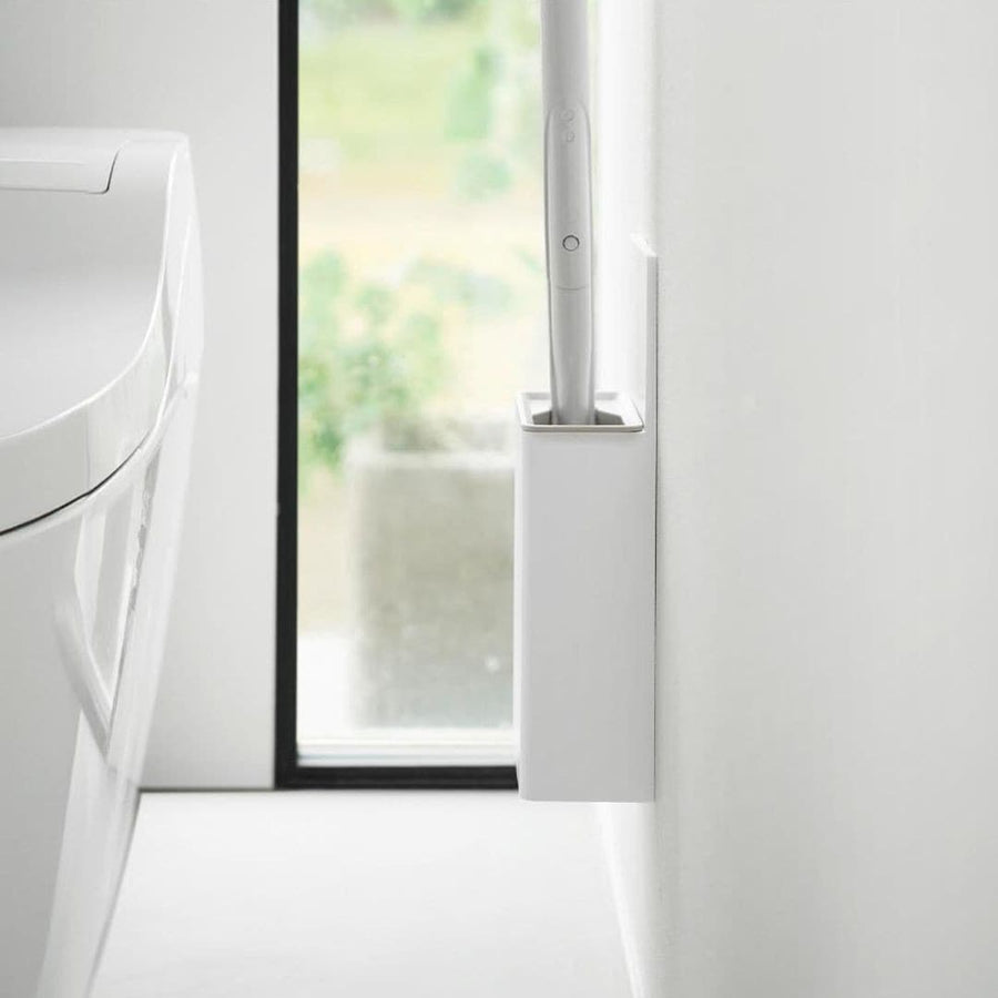 Plate Wall Flushable Toilet Brush Holder