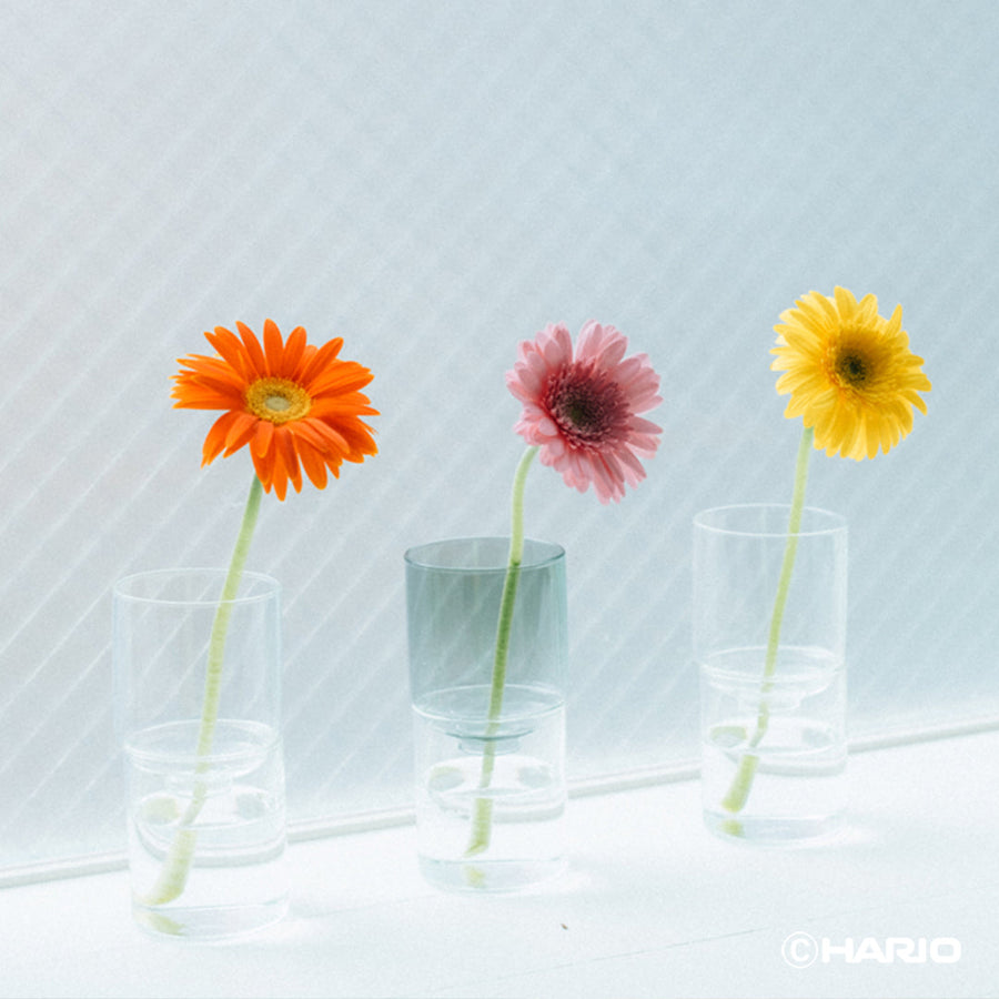ガラスのある生活 ガラスの花器 クリア