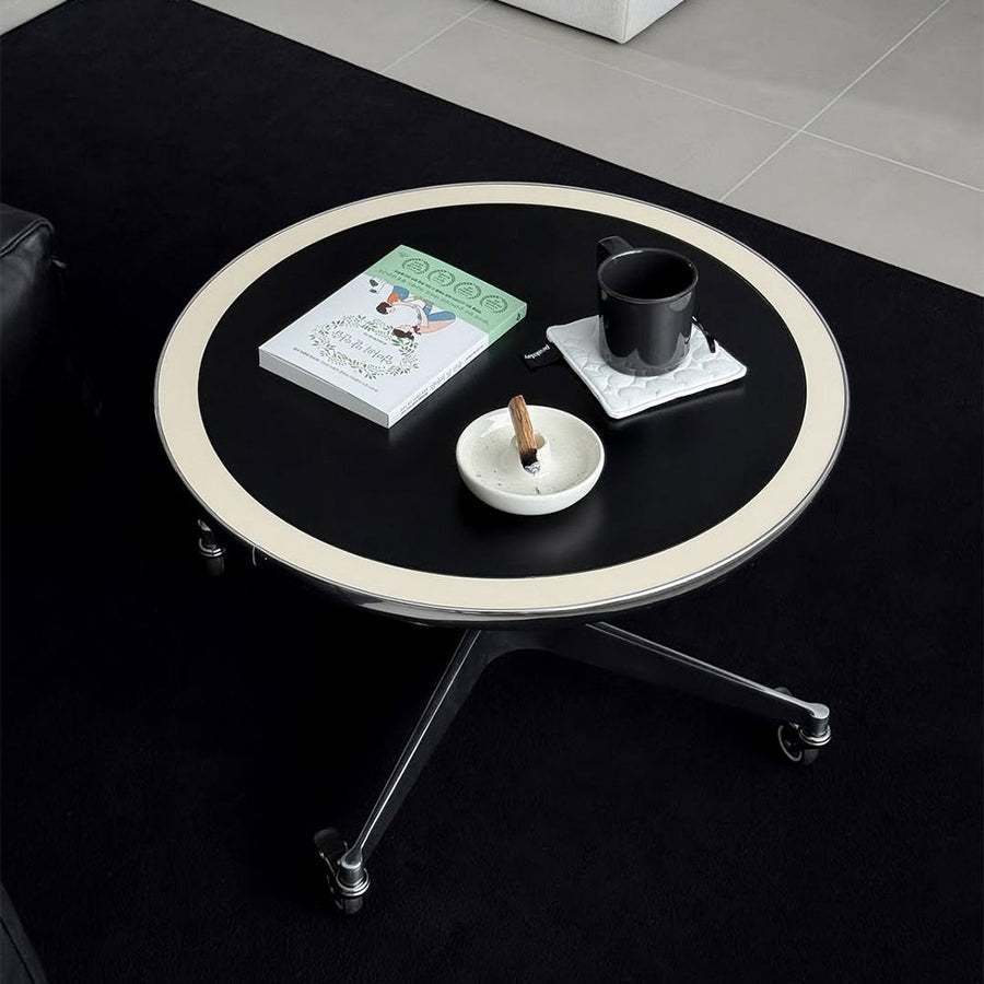 トントンラウンドホイールソファテーブル 60cm