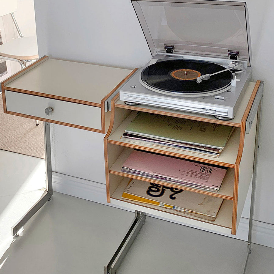 モレナ LP サイドテーブル レコード