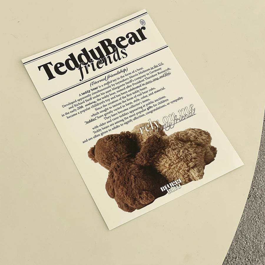 TEDDY BEAR ポスター A3