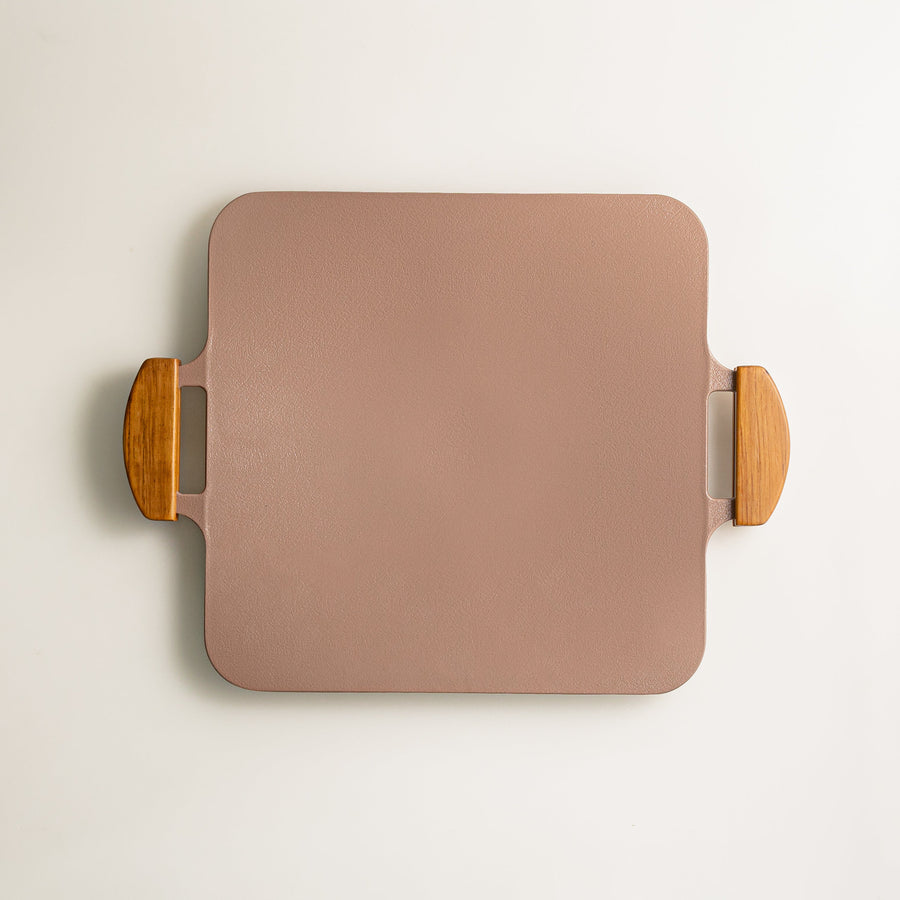 ソリッド グリルパン ピンク