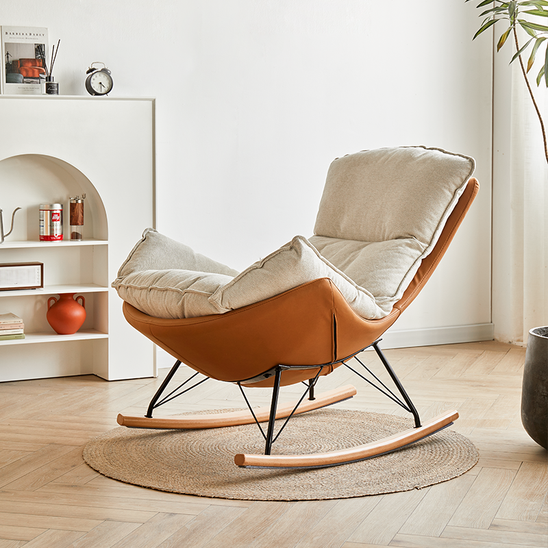 CAGUUU(カグー) ハイバッククッションロッキングチェア ｜CAGUUU