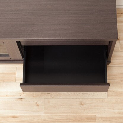 TV stand (Lowboard Akatsuki 120 DBR)