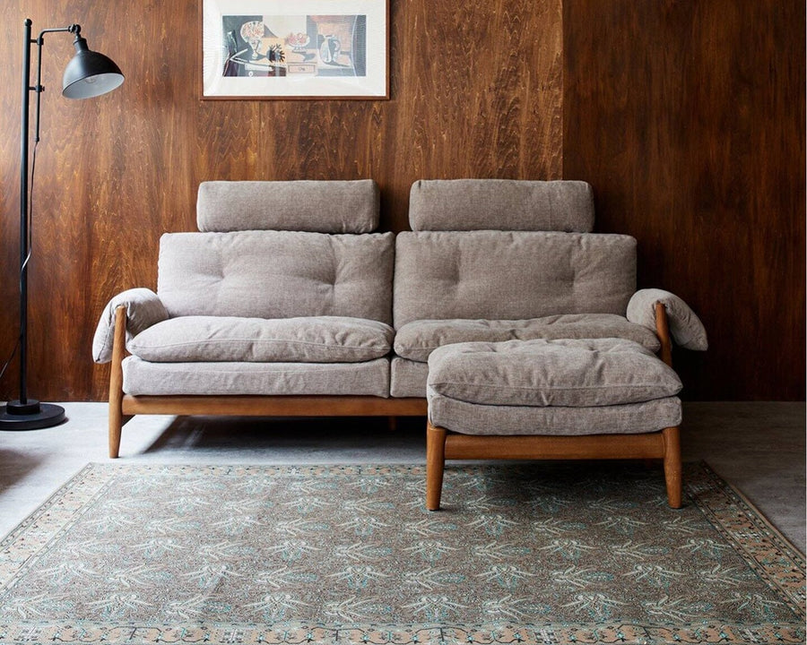 MADEIRA OTTOMAN gray Madeira ottoman gray