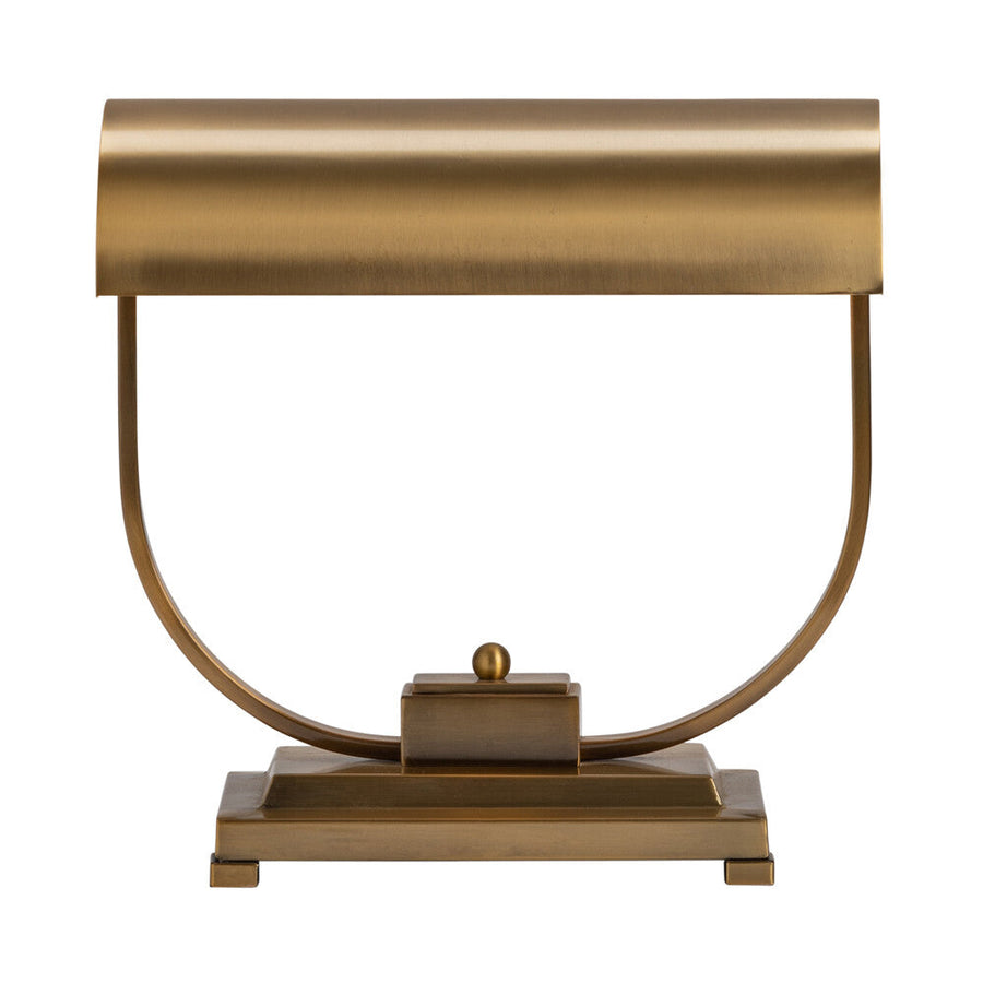 Luxury Steel Shade Gold Table Lamp