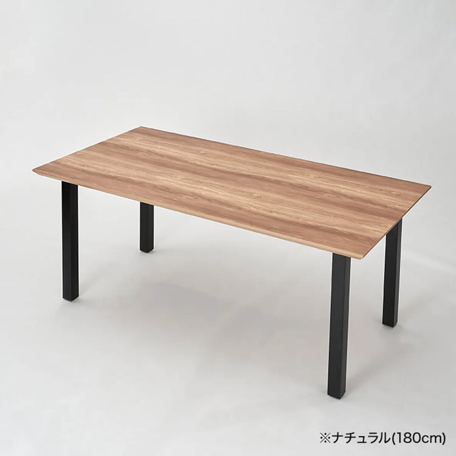 Dining table for 4 people, steel legs, 140cm