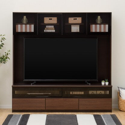 TV stand (Schremm 2 180MBR glass door)