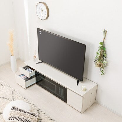 TV stand (lowboard DM04 150 WW 3-1)