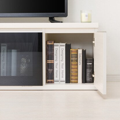 TV stand (lowboard DM04 150 WW 3-1)