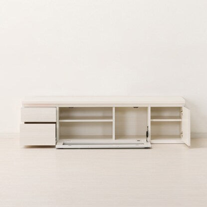 TV stand (lowboard DM04 150 WW 3-1)