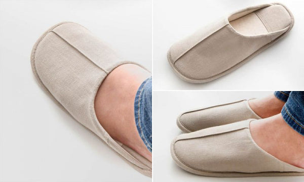 B2C Washable Slippers, Natural