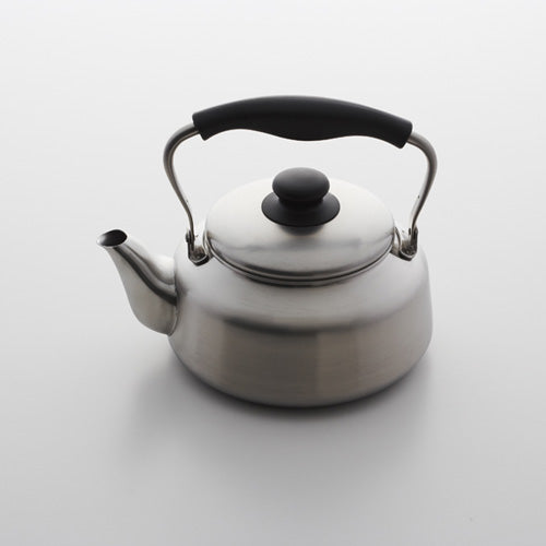 Matte stainless steel kettle