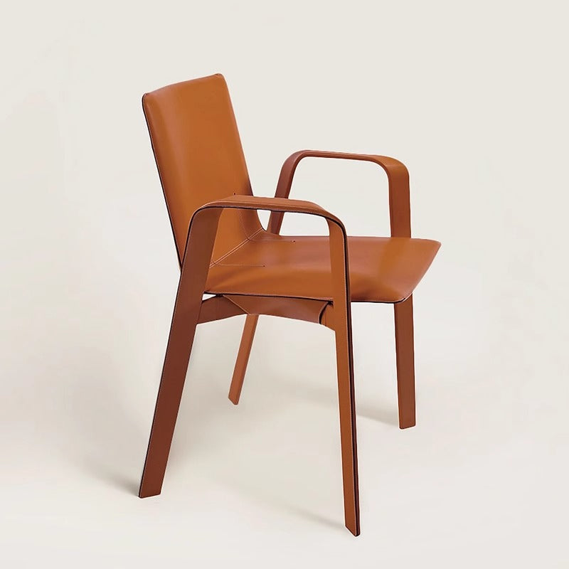 Classic Saddle Leather Armchair