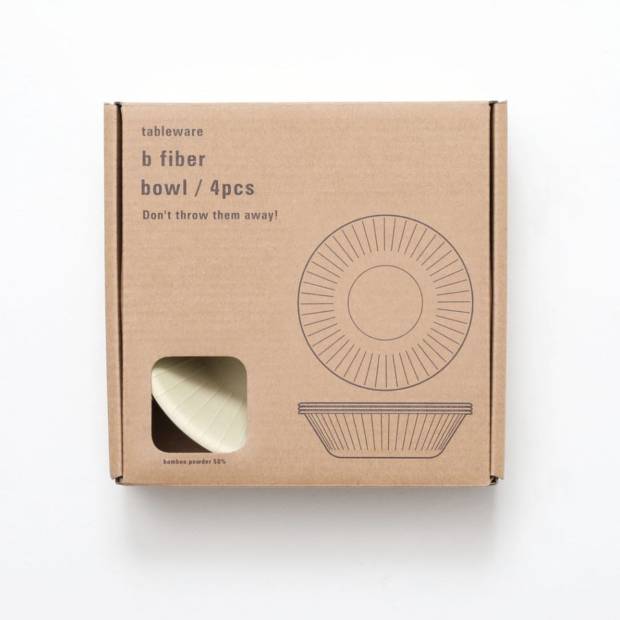 b fiber ボウル 4枚セット