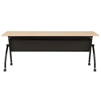 Conference table (NTM18060 NF8-2 with back panel OAK/B)