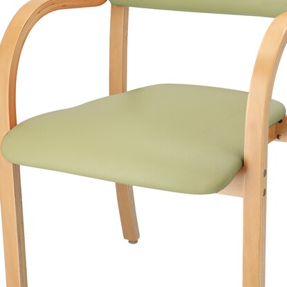 Wooden chair (Anemone LBR/GR)