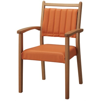 Wooden chair (YF-11 LBR/OR with armrests)