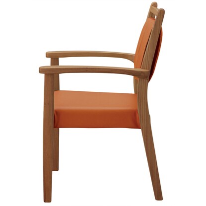 Wooden chair (YF-11 LBR/OR with armrests)