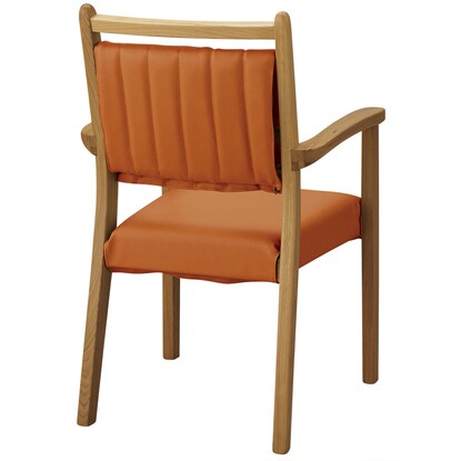 Wooden chair (YF-11 LBR/OR with armrests)