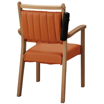 Wooden chair (YF-11 LBR/OR with armrests)