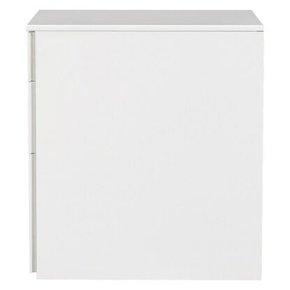 Wagon (3 shelves, HD-3F, cylinder lock, WH)