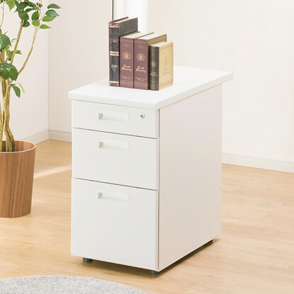 Side desk (3 shelves GD-01 WH)