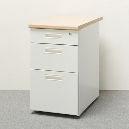 Side desk (3 shelves GD-01 OAK/WH)