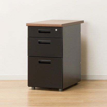 Side desk (3 shelves GD-01 WN/BK)