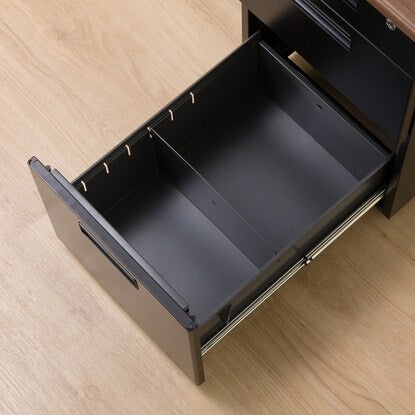 Side desk (3 shelves GD-01 WN/BK)