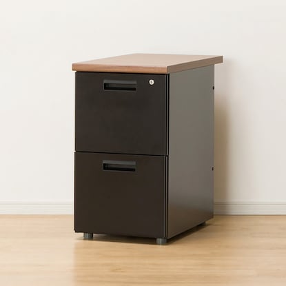 Side desk (2-tier GD-02 WN/BK)