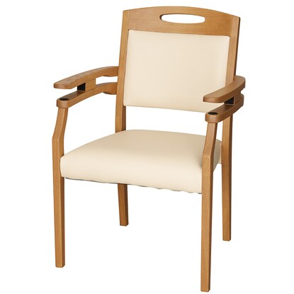 Wooden chair (Kap2DA M double arm LBR/IV)