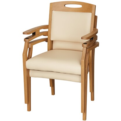 Wooden chair (Kap2DA M double arm LBR/IV)