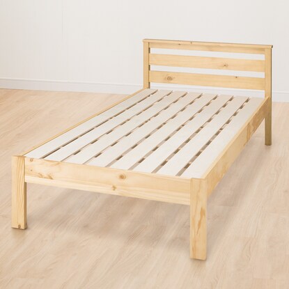 Slatted single bed frame (Bonanza Boltless NA)