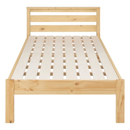 Slatted single bed frame (Bonanza Boltless NA)