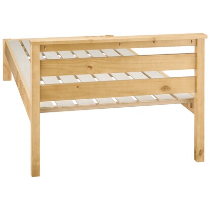 Slatted single bed frame (Bonanza Boltless NA)