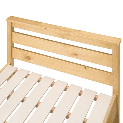 Slatted single bed frame (Bonanza Boltless NA)