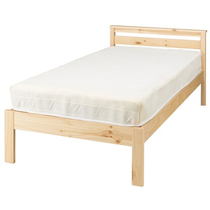 Slatted single bed frame (Bonanza Boltless NA)