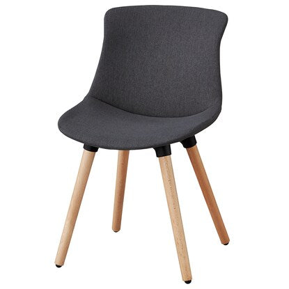 Wooden leg chair (7-08MR cloth CGY)