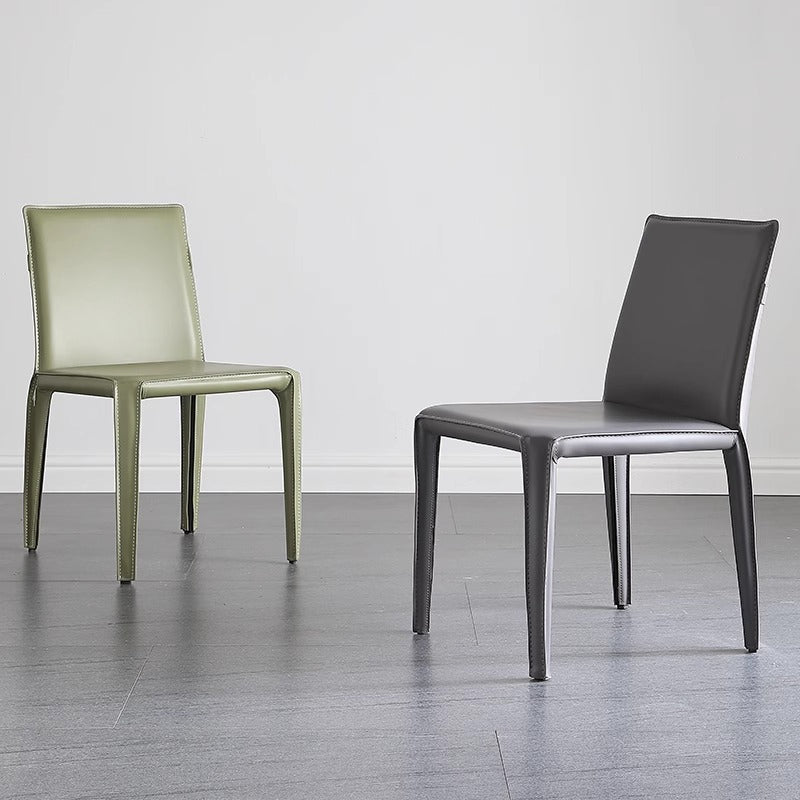 Saddle Leather Dining Chair