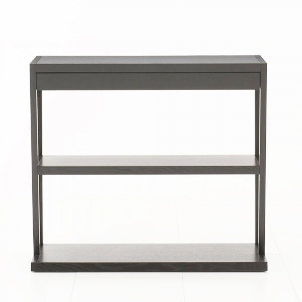 Compact SO-12 Console Table, Gray Stain
