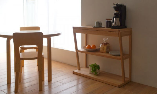 Compact SO-12 Console Table Natural