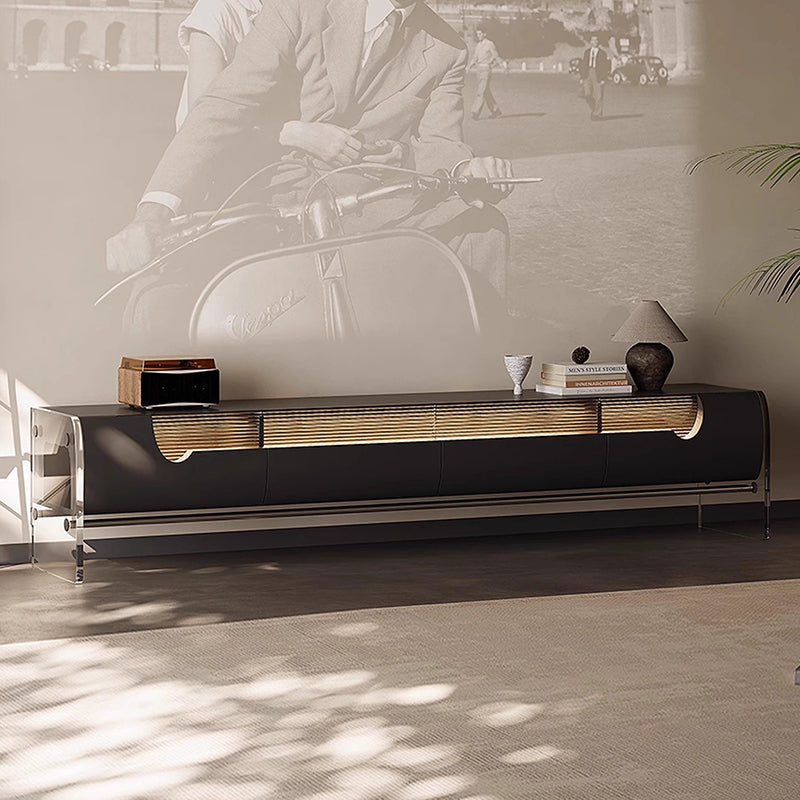 Italian modern mixed material TV stand