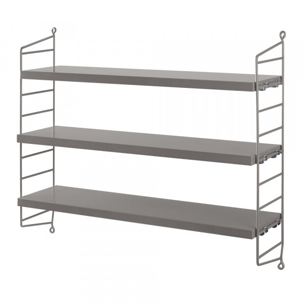String Pocket Gray with Drywall Anchors