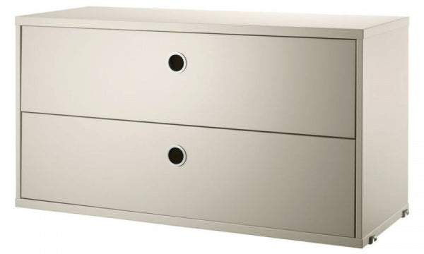 チェスト W78×D30×H42cm MDF