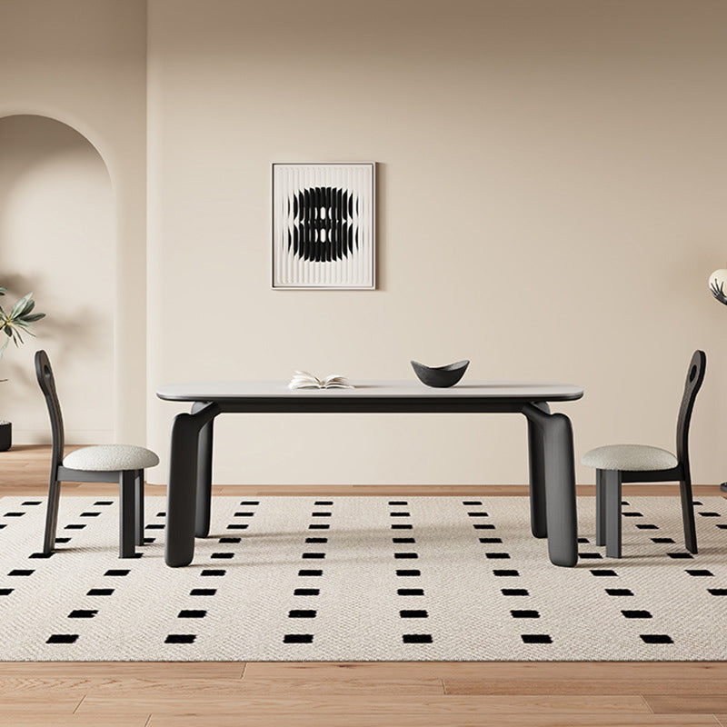 Classic wooden dining table
