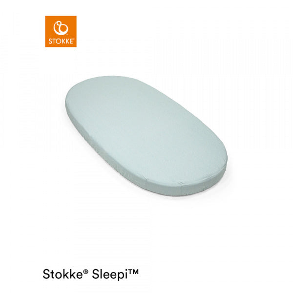 STOKKE SLEEPI ベッド フィットシーツ V3 ドットセージ